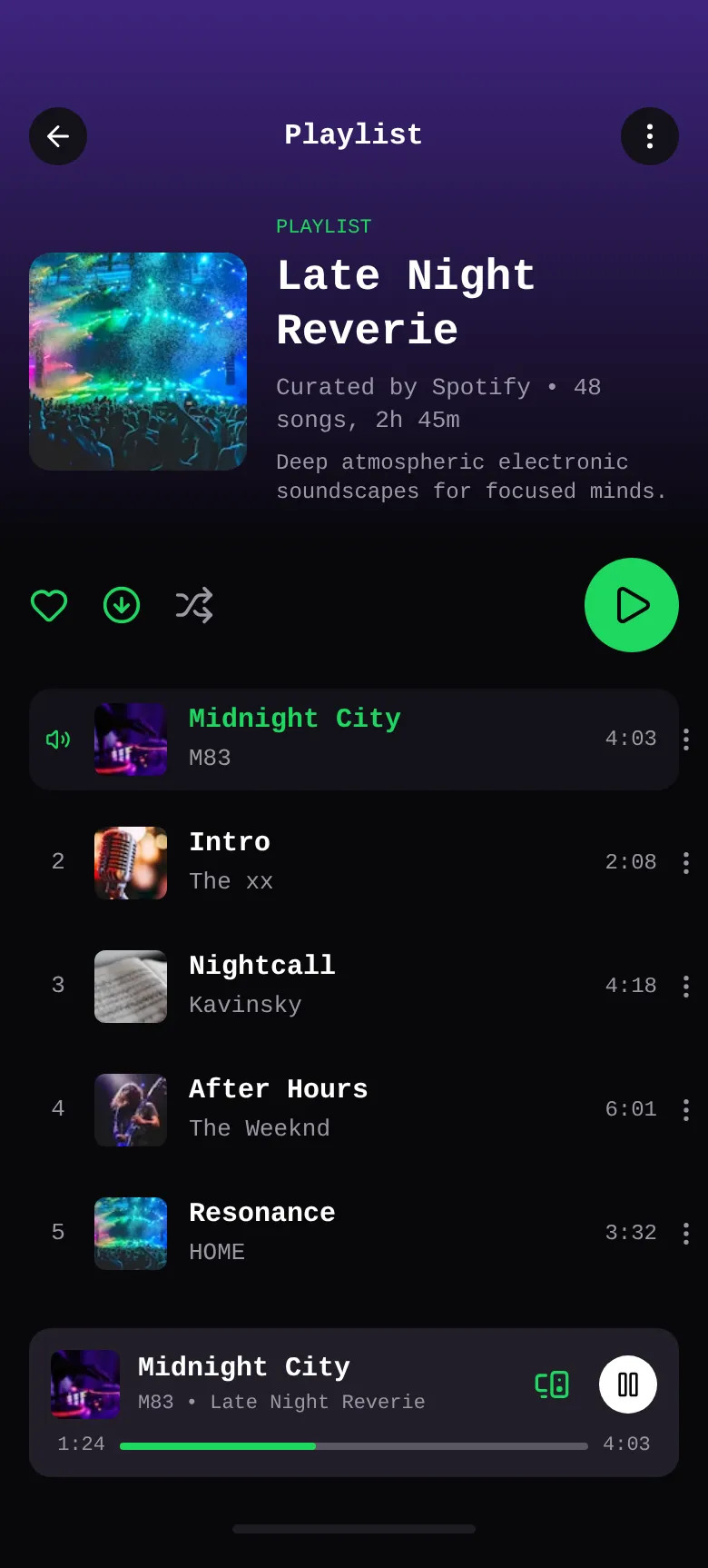 SpotifyPlaylist — .gui preview