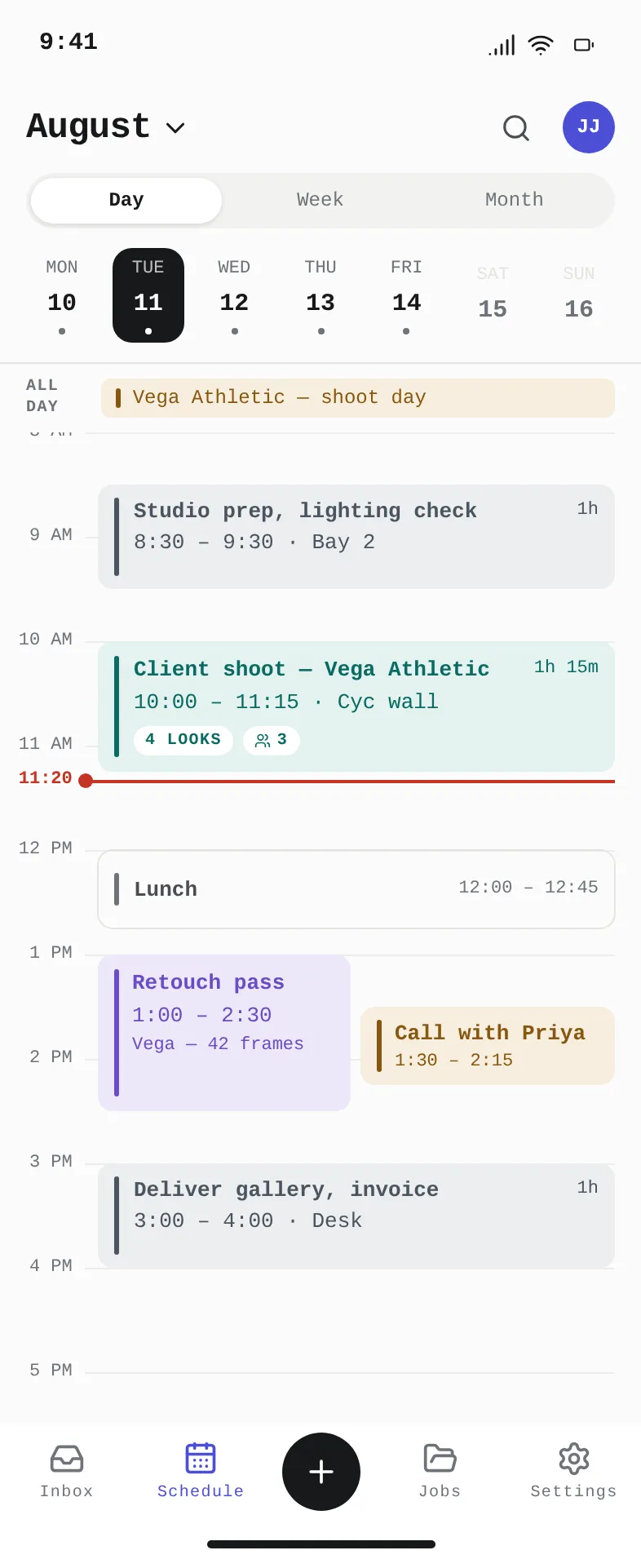 Northline — Studio Schedule — .gui preview