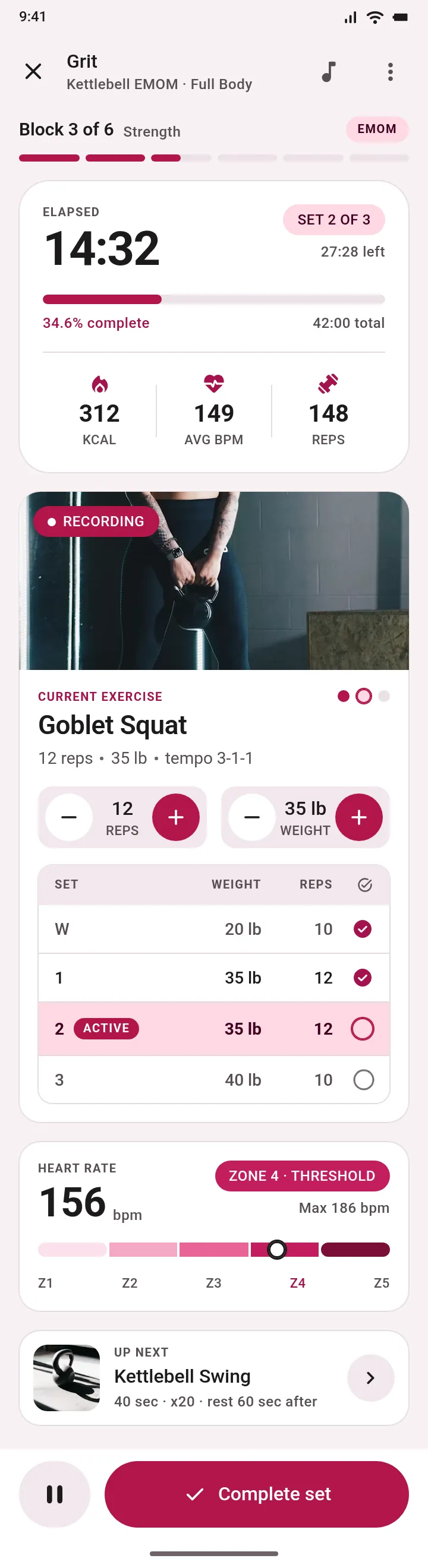 Grit — Kettlebell EMOM (Active Workout) — .gui preview