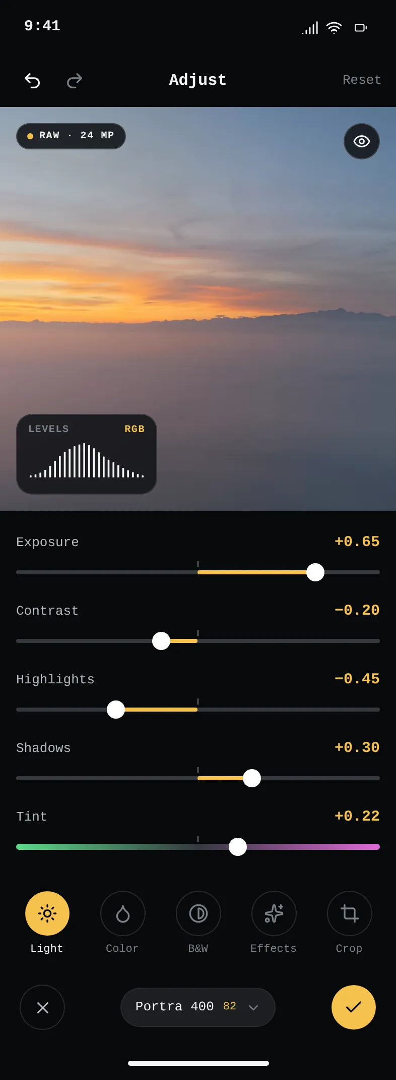Grain — Adjust — .gui preview