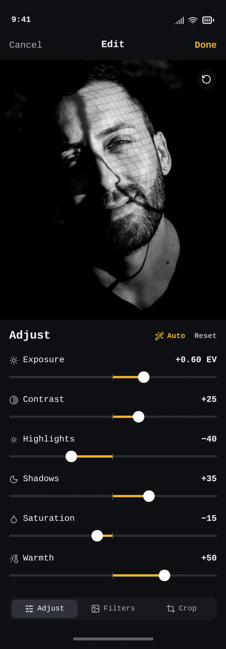 Loupe — Photo Editor — .gui preview