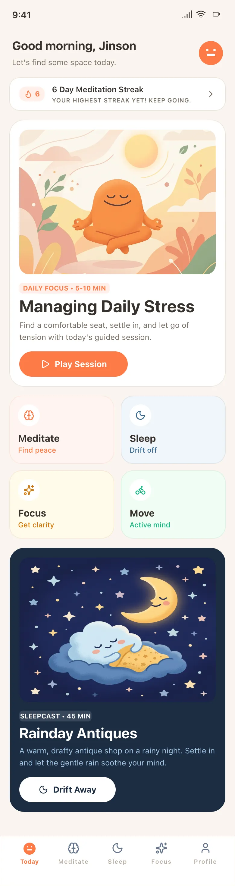 HeadspaceClone — .gui preview