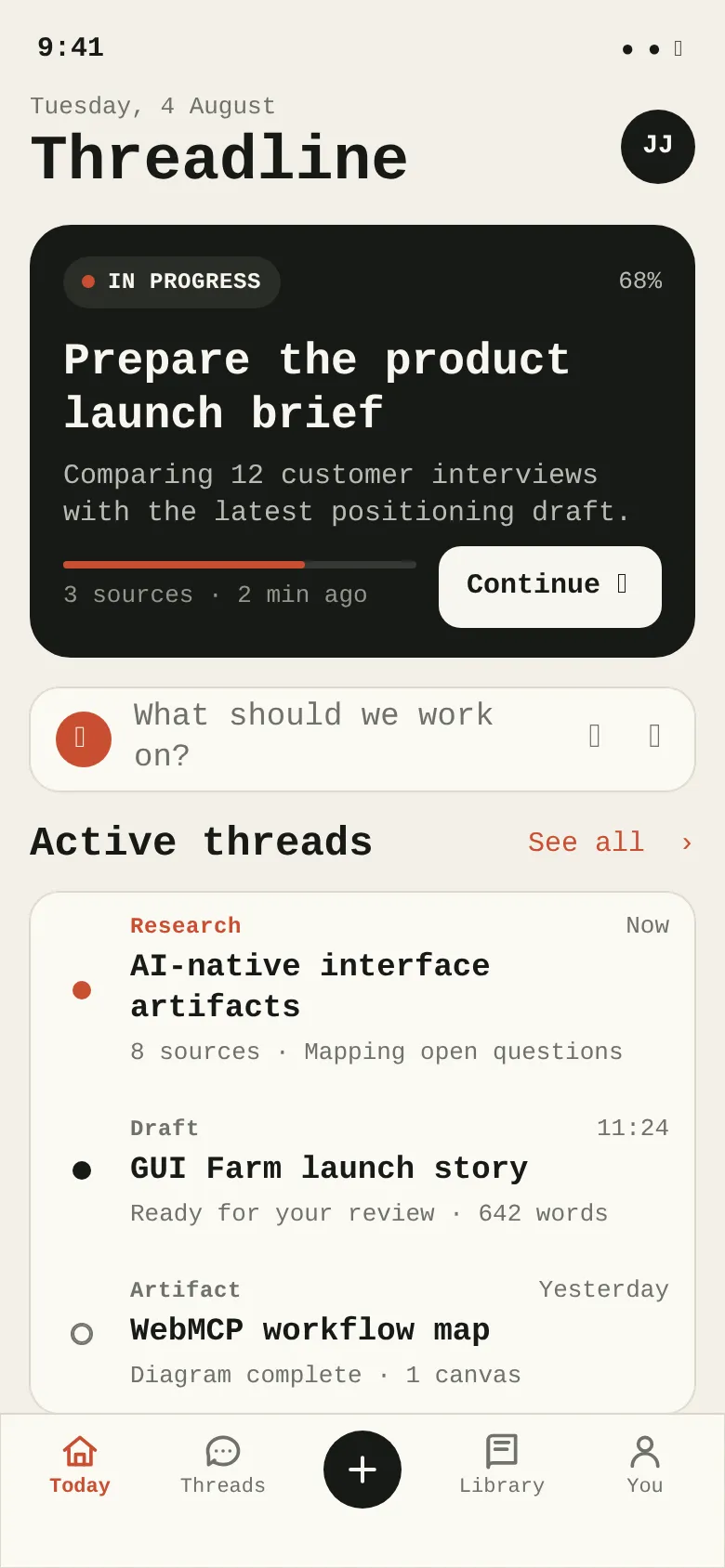 Threadline Today — .gui preview