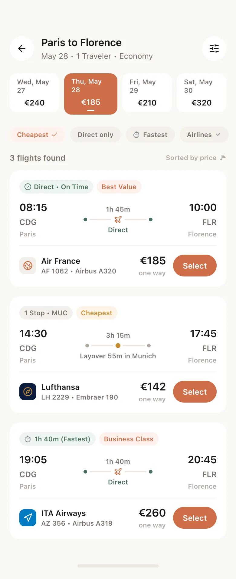 FlightSearchResults — .gui preview