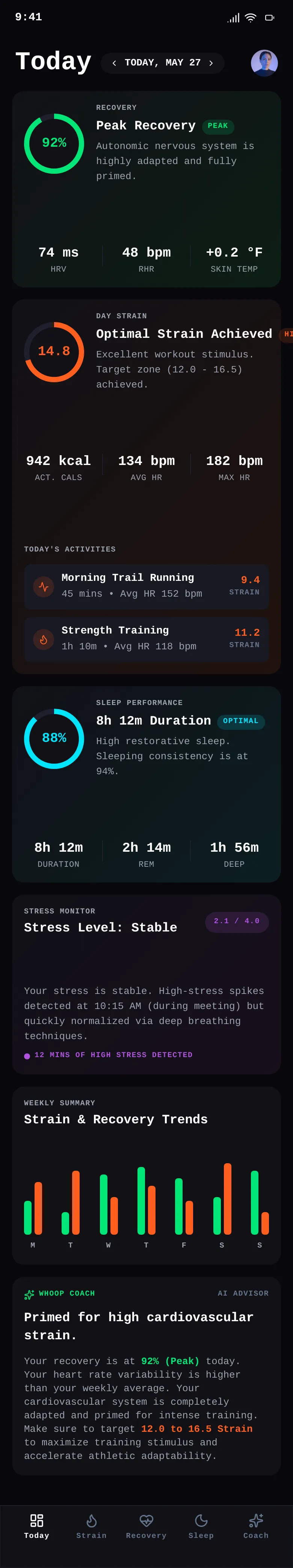WhoopDashboard — .gui preview